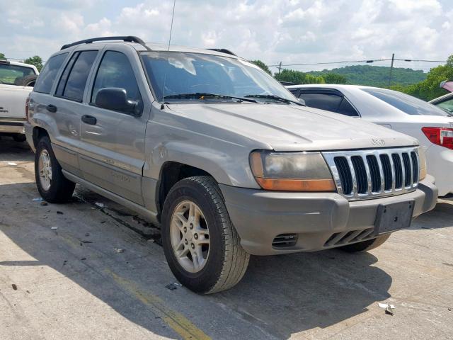 1J4GX48S62C150780 - 2002 JEEP GRAND CHER BEIGE photo 1