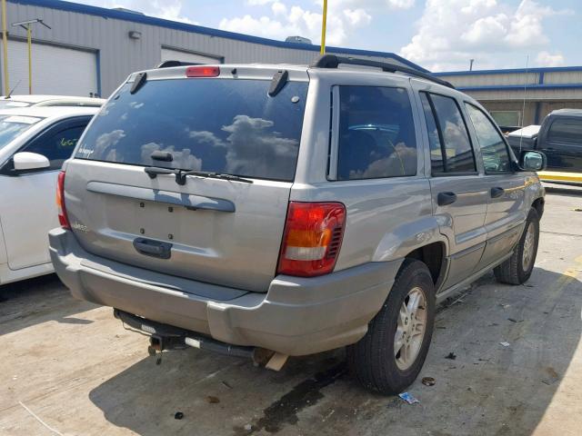 1J4GX48S62C150780 - 2002 JEEP GRAND CHER BEIGE photo 4