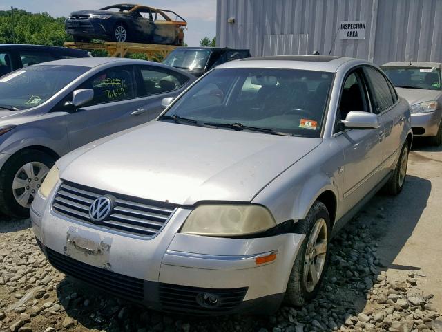 WVWTH63B84P149520 - 2004 VOLKSWAGEN PASSAT GLX SILVER photo 2