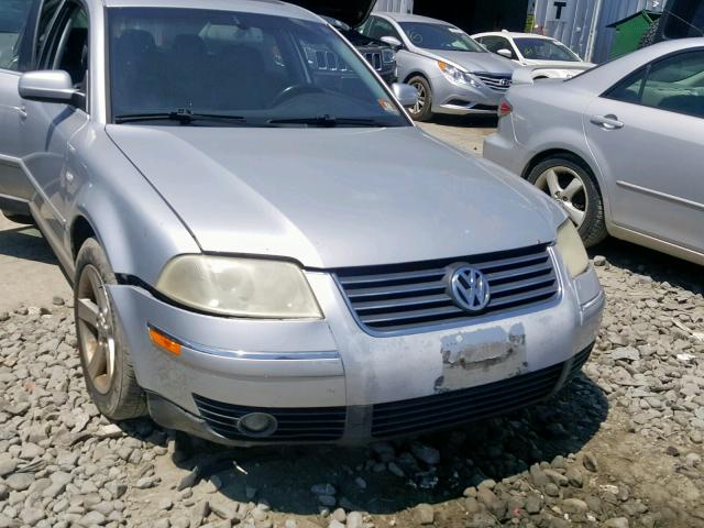 WVWTH63B84P149520 - 2004 VOLKSWAGEN PASSAT GLX SILVER photo 9