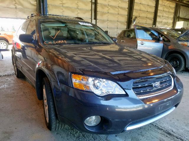 4S4BP62C477305948 - 2007 SUBARU OUTBACK OU GRAY photo 1