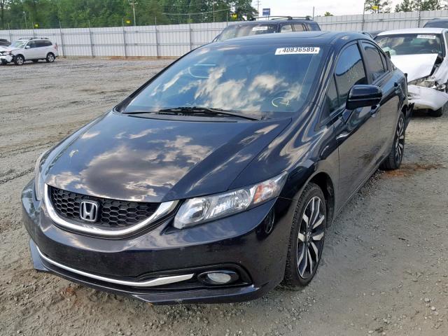 19XFB2F94FE074995 - 2015 HONDA CIVIC EXL 黑色 照片 2