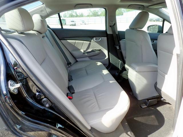 19XFB2F94FE074995 - 2015 HONDA CIVIC EXL 黑色 照片 6