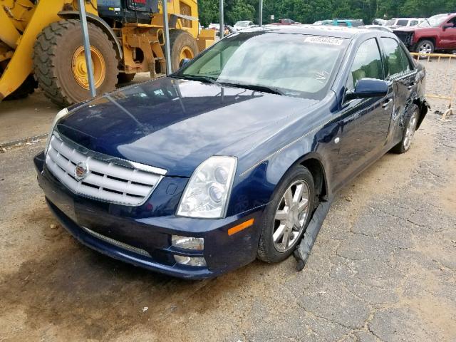 1G6DC67AX50208116 - 2005 CADILLAC STS BLACK photo 2