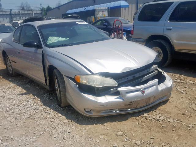 2G1WW12E039444831 - 2003 CHEVROLET MONTE CARL SILVER photo 1