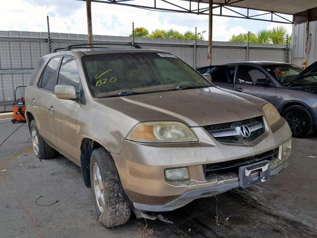 2HNYD18245H536935 - 2005 ACURA MDX GOLD photo 1