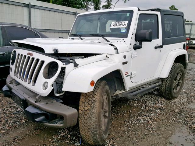 1C4AJWBG6HL517909 - 2017 JEEP WRANGLER S თეთრი ფოტო 2