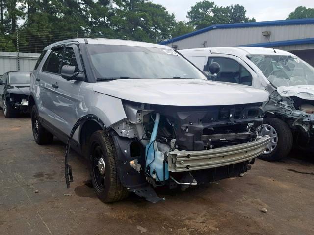 1FM5K8AR5HGB92817 - 2017 FORD EXPLORER P SILVER photo 1