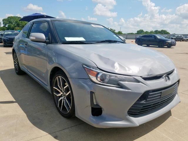JTKJF5C75E3081553 - 2014 TOYOTA SCION TC ნაცრისფერი ფოტო 1