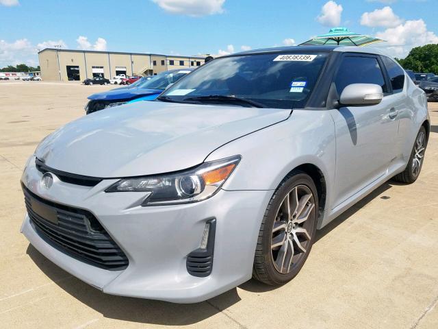JTKJF5C75E3081553 - 2014 TOYOTA SCION TC ნაცრისფერი ფოტო 2