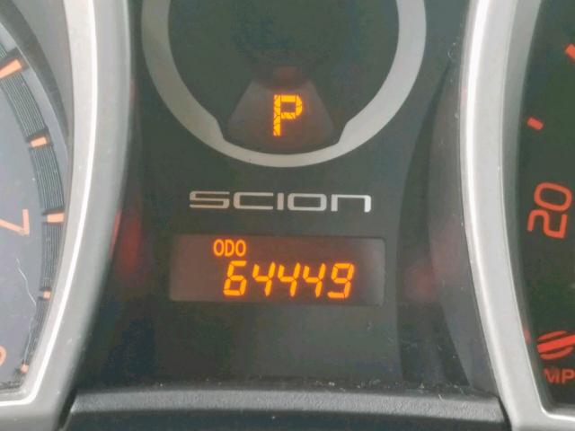 JTKJF5C75E3081553 - 2014 TOYOTA SCION TC ნაცრისფერი ფოტო 8