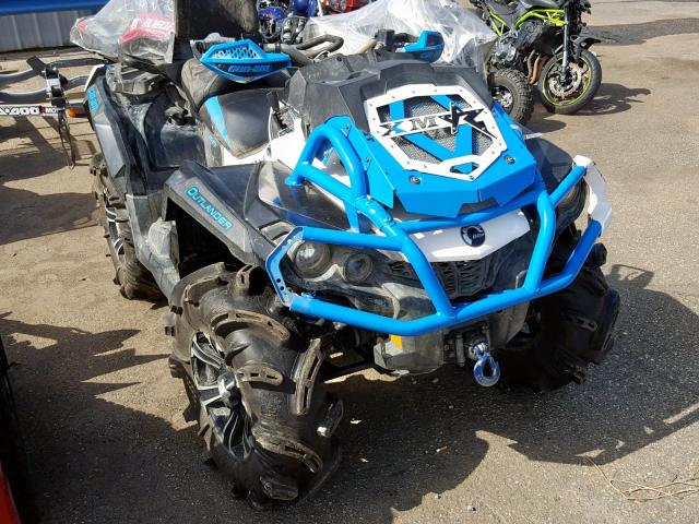 3JBLWLP16DJ001060 - 2013 CAN-AM OUTLANDER BLUE photo 1