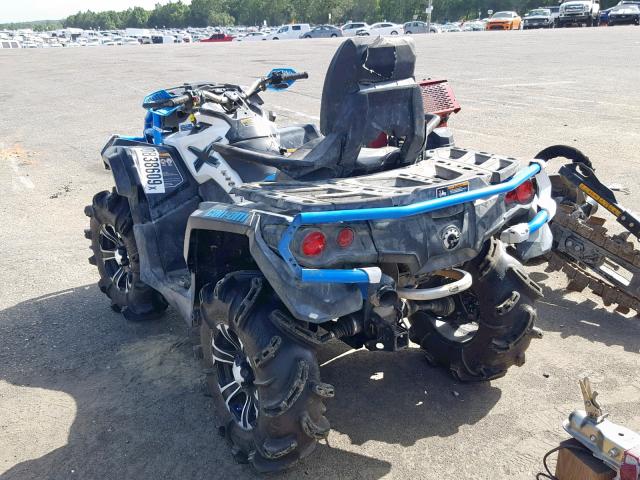 3JBLWLP16DJ001060 - 2013 CAN-AM OUTLANDER BLUE photo 3