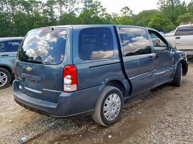 1GNDV23L16D185575 - 2006 CHEVROLET UPLANDER L BLUE photo 4