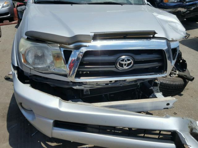 5TETU62N58Z546334 - 2008 TOYOTA TACOMA PRE SILVER photo 9