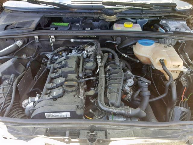 WAUAF78E28A102057 - 2008 AUDI A4 2.0T BLACK photo 7