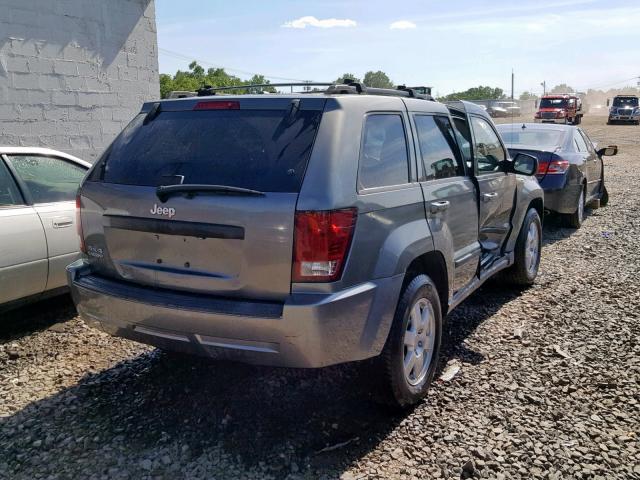 1J8GR48K48C161228 - 2008 JEEP GRAND CHER GRAY photo 10