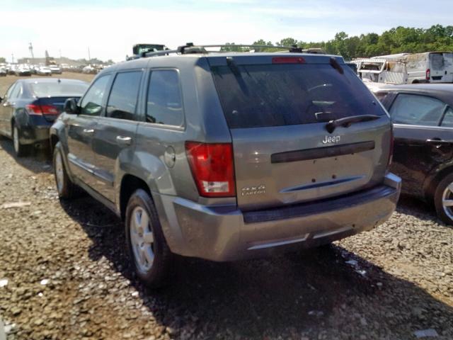 1J8GR48K48C161228 - 2008 JEEP GRAND CHER GRAY photo 3