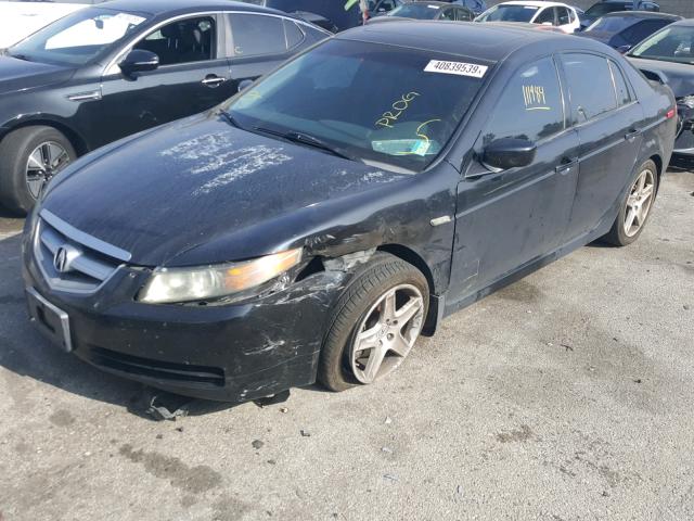 19UUA66276A078080 - 2006 ACURA 3.2TL BLACK photo 2