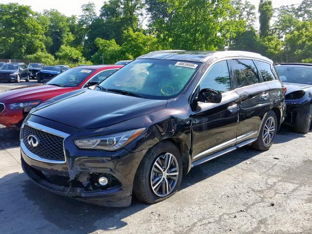 5N1DL0MMXKC504543 - 2019 INFINITI QX60 LUXE BLACK photo 2