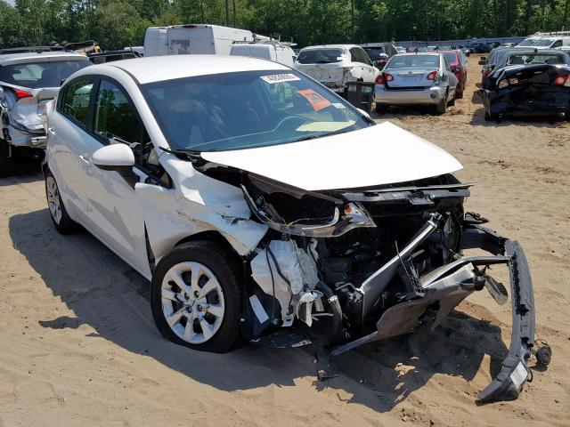 KNADM4A38G6692681 - 2016 KIA RIO LX WHITE photo 1