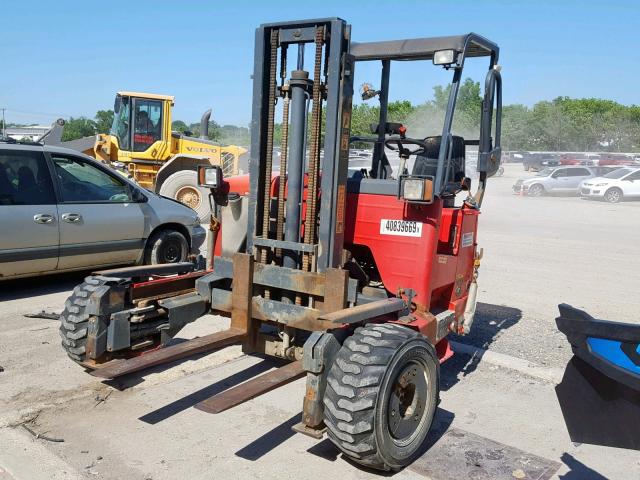 XF100568 - 2005 MOFF FORKLIFT RED photo 2