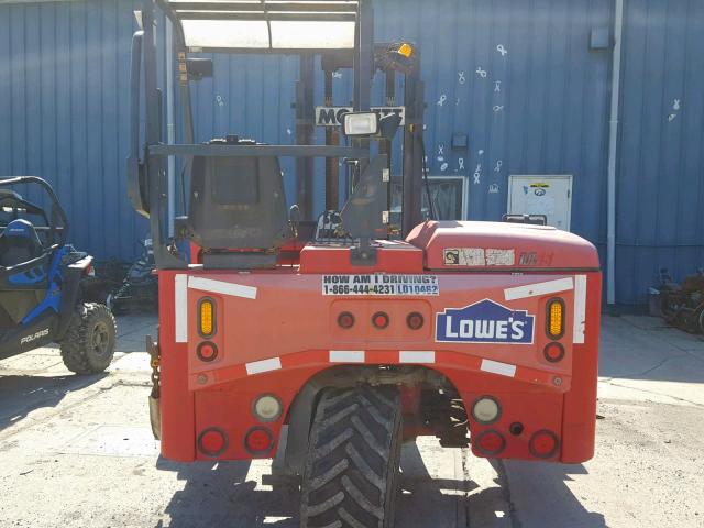 XF100568 - 2005 MOFF FORKLIFT RED photo 6