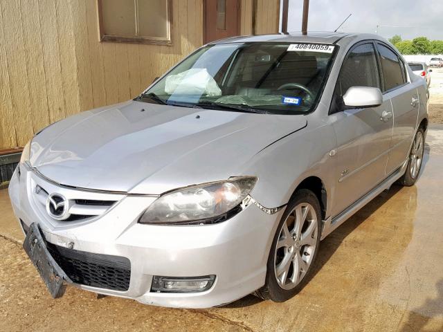 JM1BK323471726928 - 2007 MAZDA 3 S SILVER photo 2