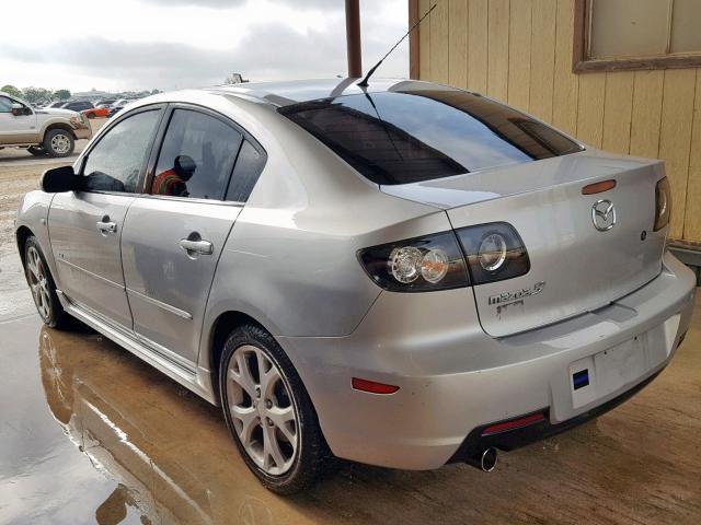 JM1BK323471726928 - 2007 MAZDA 3 S SILVER photo 3