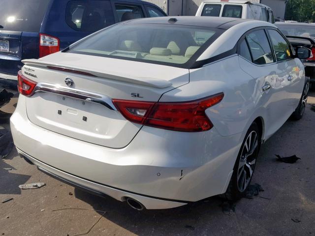 1N4AA6AP8HC380270 - 2017 NISSAN MAXIMA 3.5 WHITE photo 4