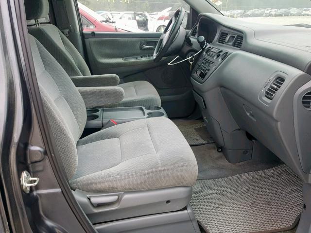 5FNRL18554B109176 - 2004 HONDA ODYSSEY LX GRAY photo 5