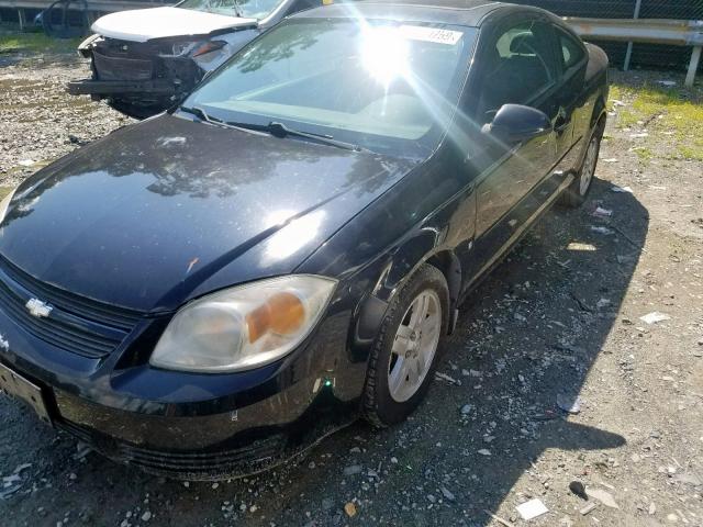 1G1AL15F367819351 - 2006 CHEVROLET COBALT LT BLACK photo 9