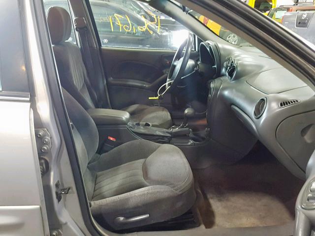 1G2NF52T0YC537491 - 2000 PONTIAC GRAND AM S SILVER photo 5