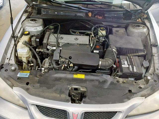 1G2NF52T0YC537491 - 2000 PONTIAC GRAND AM S SILVER photo 7