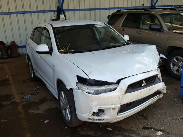 JA4AP4AU5CZ001289 - 2012 MITSUBISHI OUTLANDER WHITE photo 1