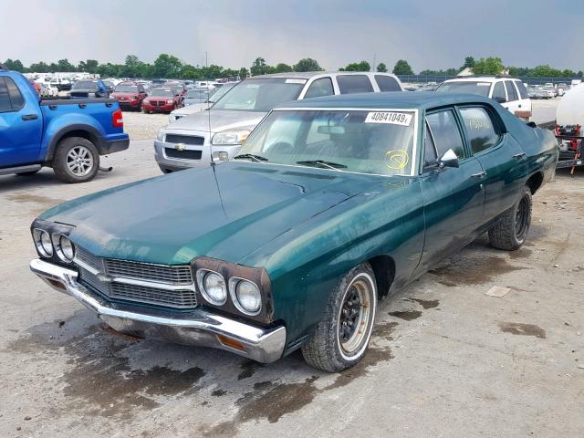 134690K200407 - 1970 CHEVROLET CHEVELLE GREEN photo 2