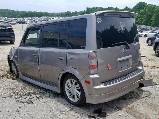 JTLKT334X40166049 - 2004 TOYOTA SCION XB 灰色 照片 3