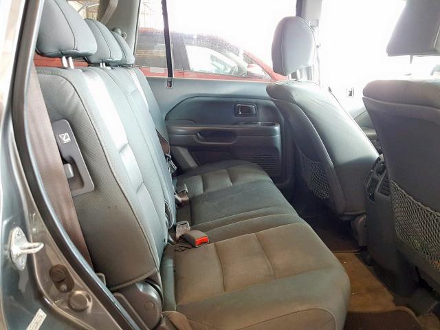 5FNYF28238B013986 - 2008 HONDA PILOT VP SILVER photo 6