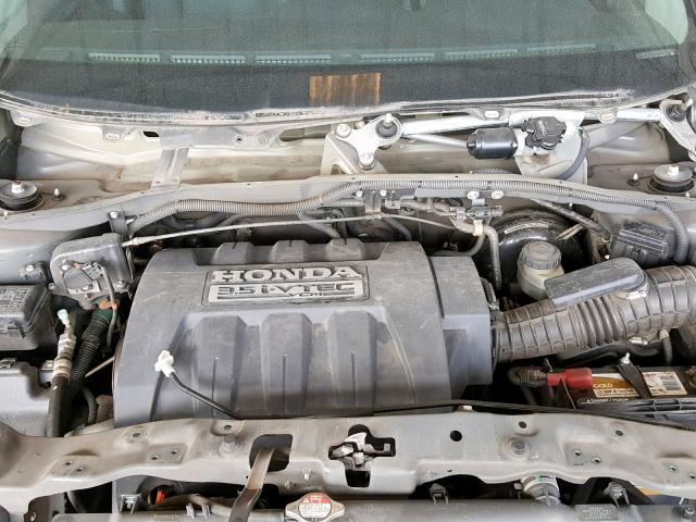 5FNYF28238B013986 - 2008 HONDA PILOT VP SILVER photo 7