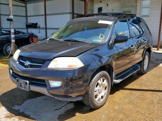 2HNYD18261H508158 - 2001 ACURA MDX BLACK photo 2