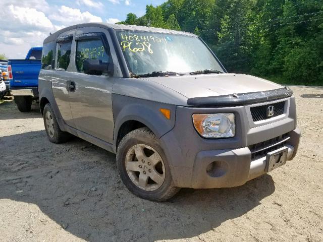 5J6YH28554L038118 - 2004 HONDA ELEMENT EX GRAY photo 1