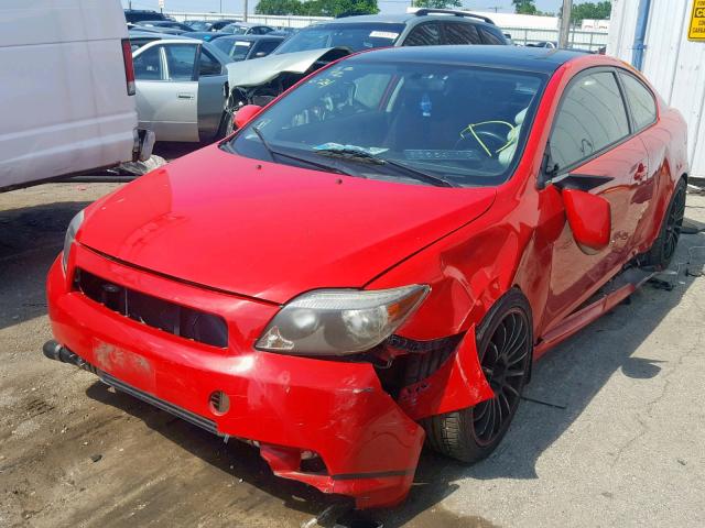 JTKDE177950060600 - 2005 TOYOTA SCION TC წითელი ფოტო 2