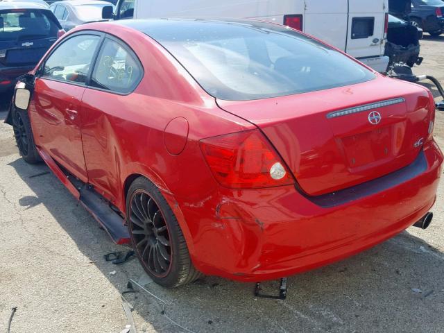 JTKDE177950060600 - 2005 TOYOTA SCION TC წითელი ფოტო 3