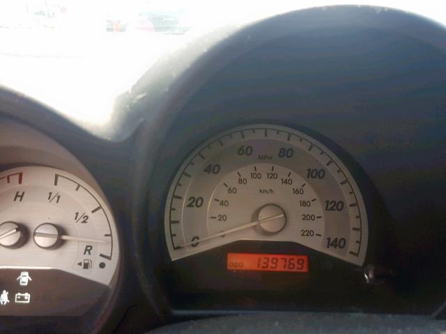 JTKDE177950060600 - 2005 TOYOTA SCION TC წითელი ფოტო 8