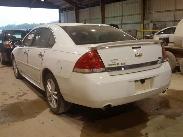 2G1WC5EM8B1176269 - 2011 CHEVROLET IMPALA LTZ WHITE photo 3