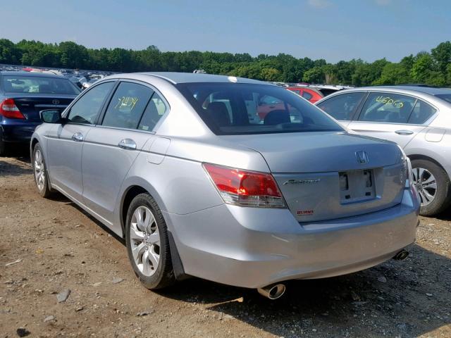 1HGCP36809A040773 - 2009 HONDA ACCORD EXL SILVER photo 3