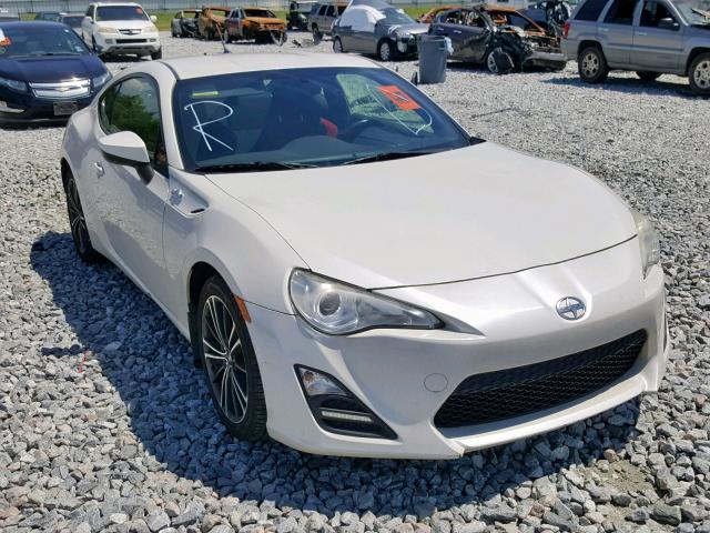 JF1ZNAA10D2730254 - 2013 TOYOTA SCION FR-S WHITE photo 1