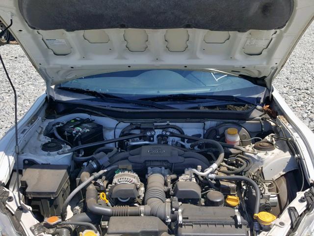 JF1ZNAA10D2730254 - 2013 TOYOTA SCION FR-S WHITE photo 7