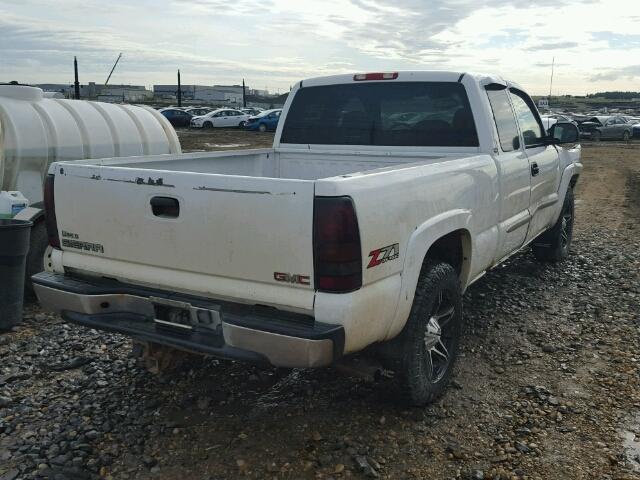 2GTEK19T531382621 - 2003 GMC NEW SIERRA WHITE photo 4