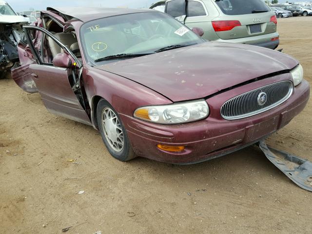 1G4HP54K12U279621 - 2002 BUICK LESABRE CU BURGUNDY photo 1